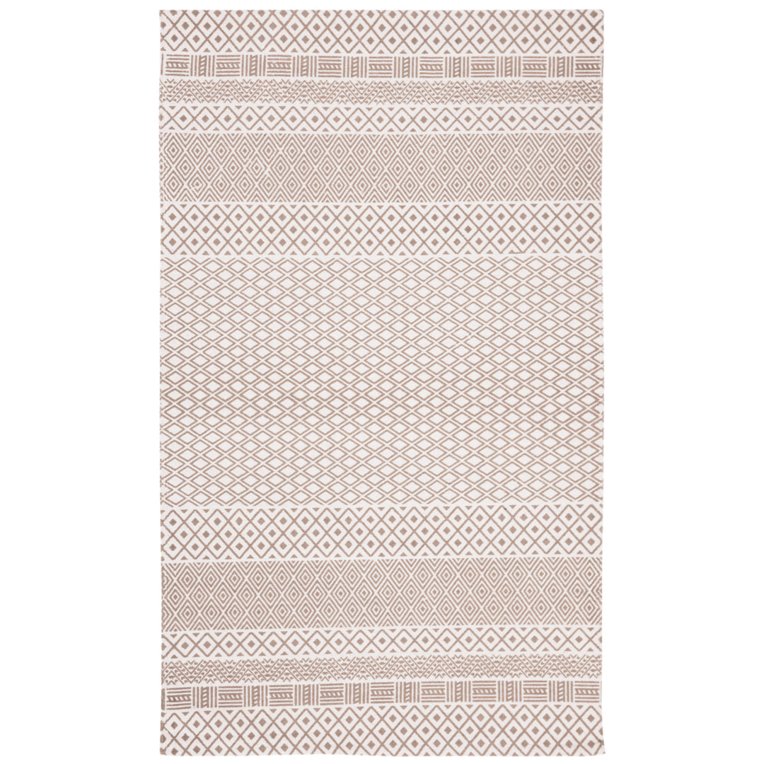 SAFAVIEH Cedar Brook CDR801F Handmade Grey / Ivory Rug Image 8