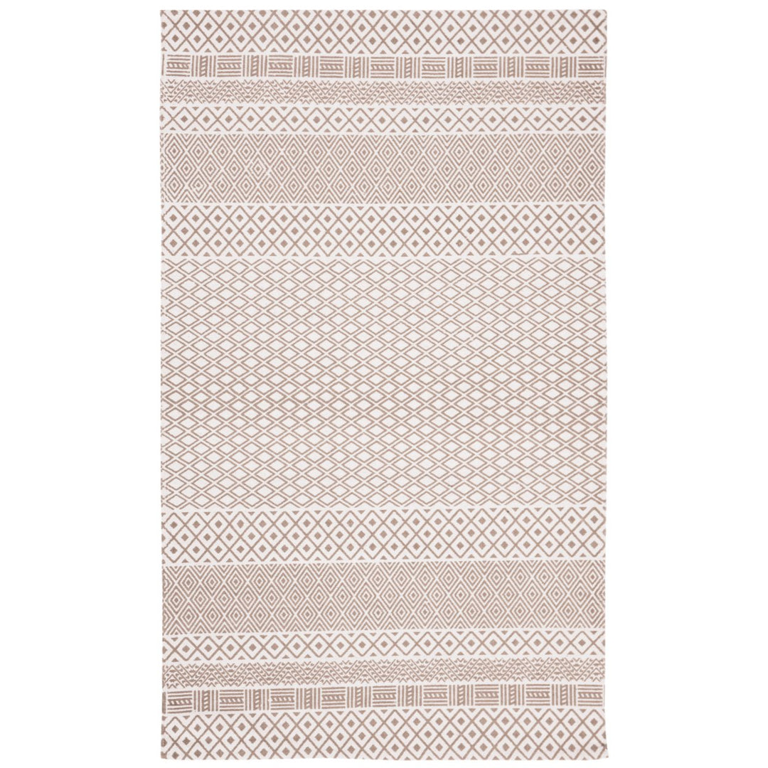 SAFAVIEH Cedar Brook CDR801F Handmade Grey / Ivory Rug Image 1