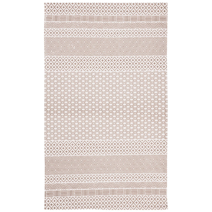 SAFAVIEH Cedar Brook CDR801F Handmade Grey / Ivory Rug Image 1