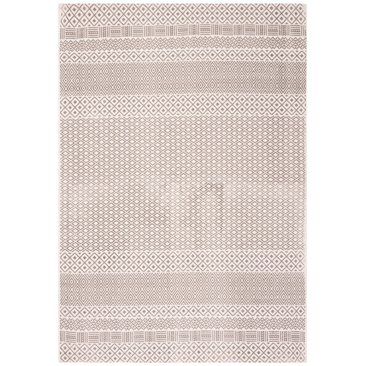 SAFAVIEH Cedar Brook CDR801F Handmade Grey / Ivory Rug Image 1