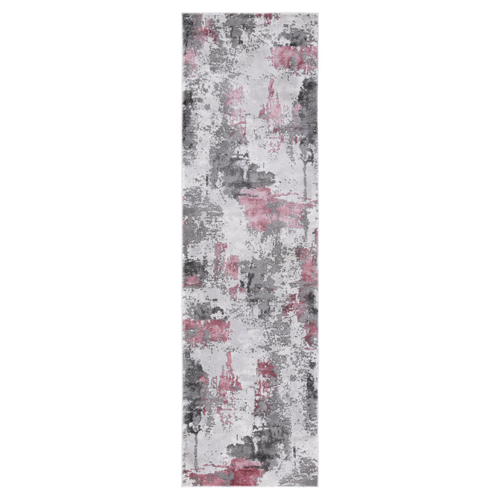 SAFAVIEH Craft Collection CFT820U Grey / Pink Rug Image 5