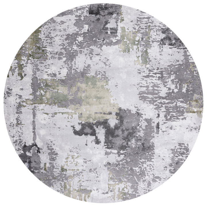 SAFAVIEH Craft Collection CFT820Y Grey / Green Rug Image 4