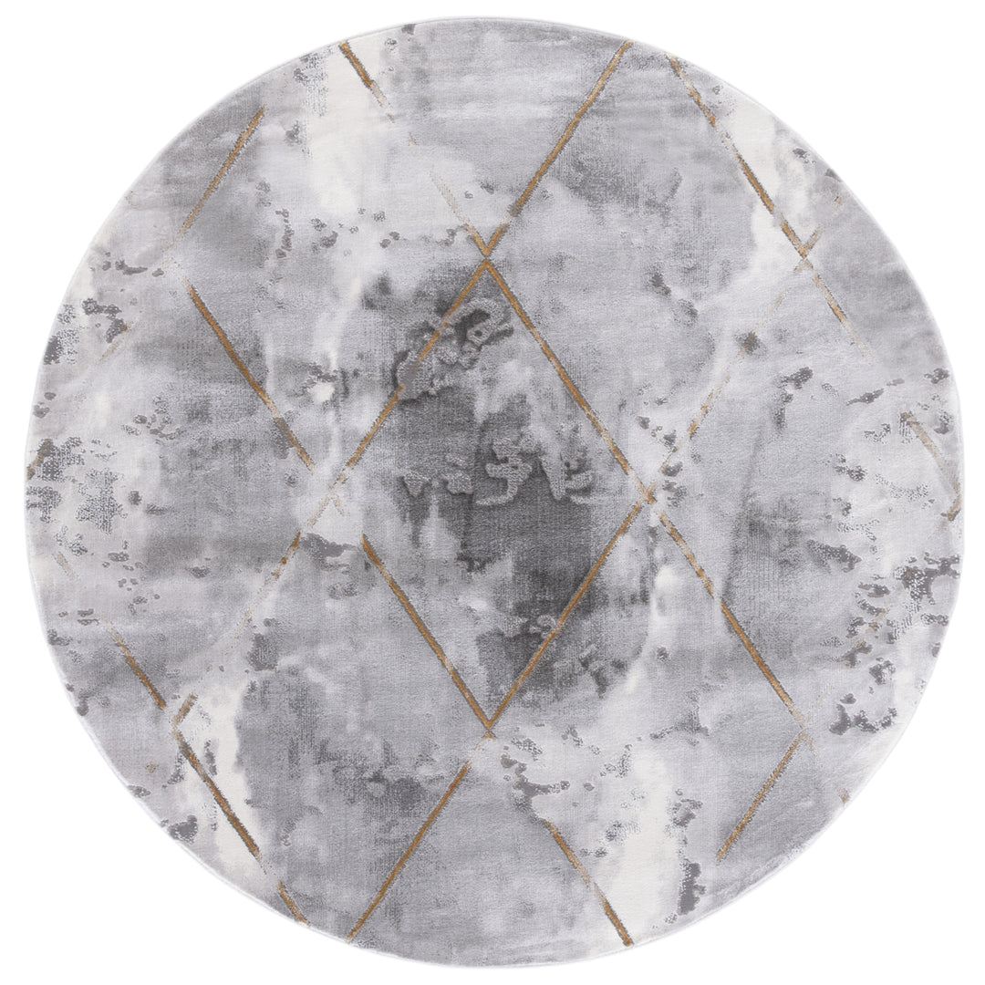 SAFAVIEH Craft Collection CFT862F Grey / Gold Rug Image 4