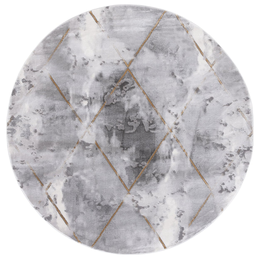 SAFAVIEH Craft Collection CFT862F Grey / Gold Rug Image 1