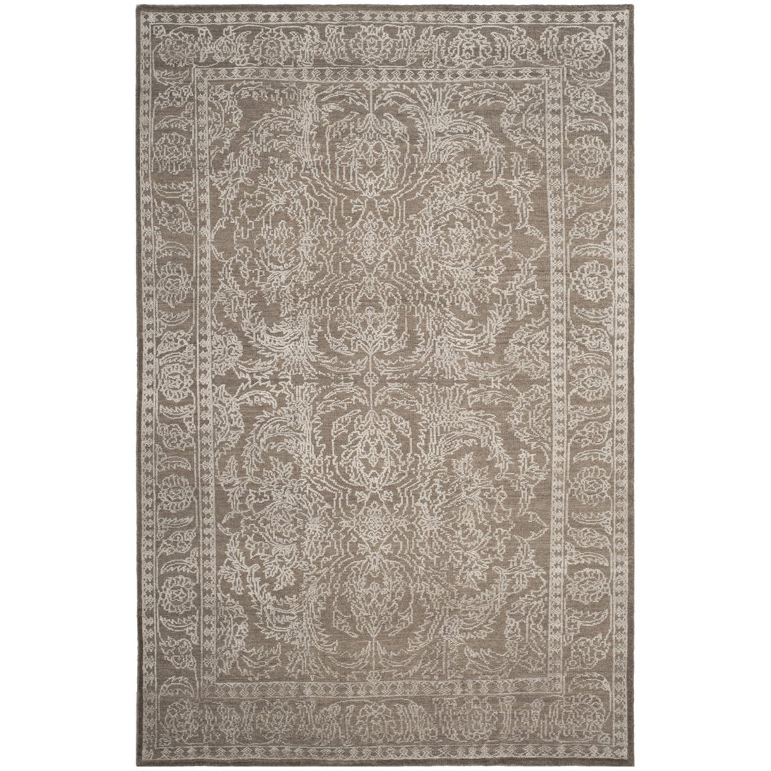 SAFAVIEH CHS543B Chester Stone Grey / Pearl Image 1