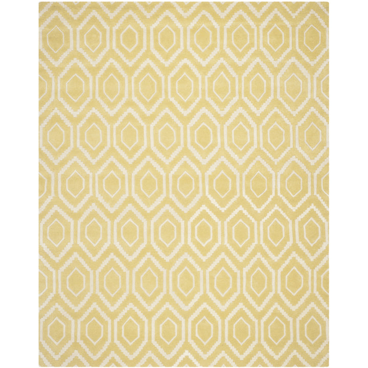 SAFAVIEH Chatham CHT731L Handmade Light Gold / Ivory Rug Image 1