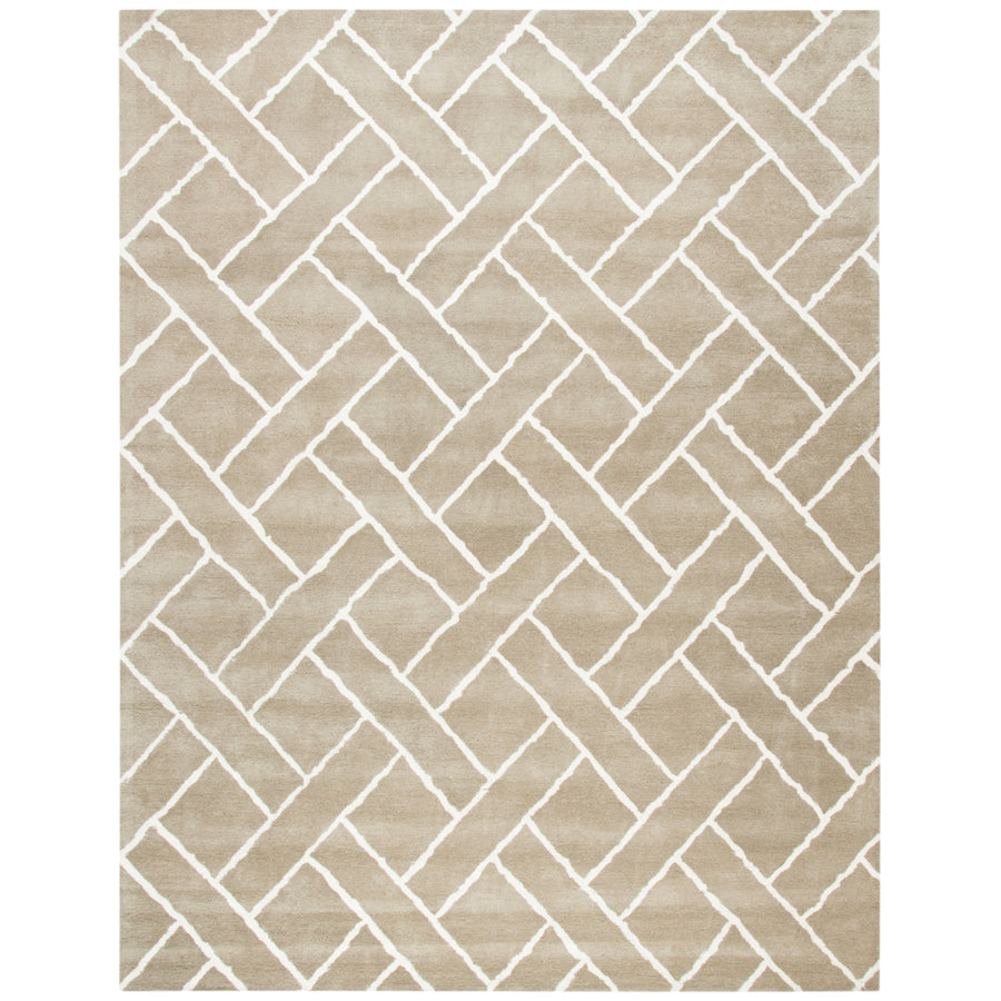 SAFAVIEH Chatham CHT757H Handmade Beige / Ivory Rug Image 1