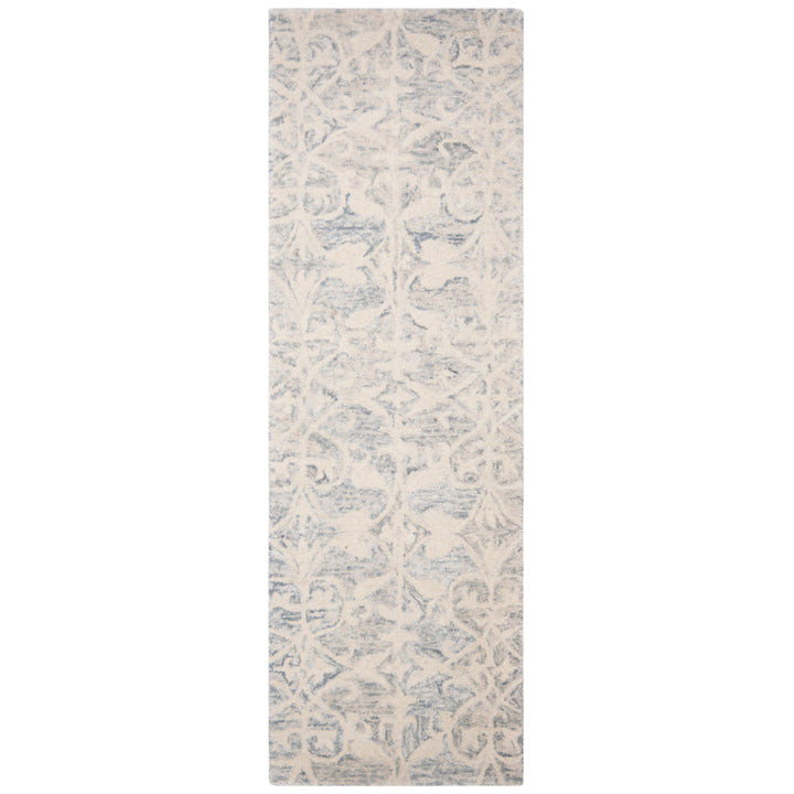 SAFAVIEH Chatham CHT765E Handmade Light Grey / Ivory Rug Image 5