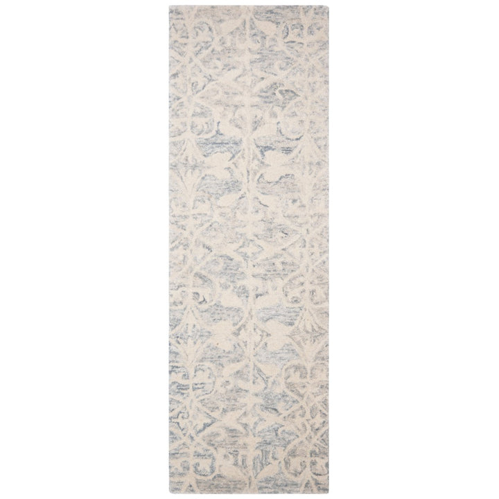 SAFAVIEH Chatham CHT765E Handmade Light Grey / Ivory Rug Image 1