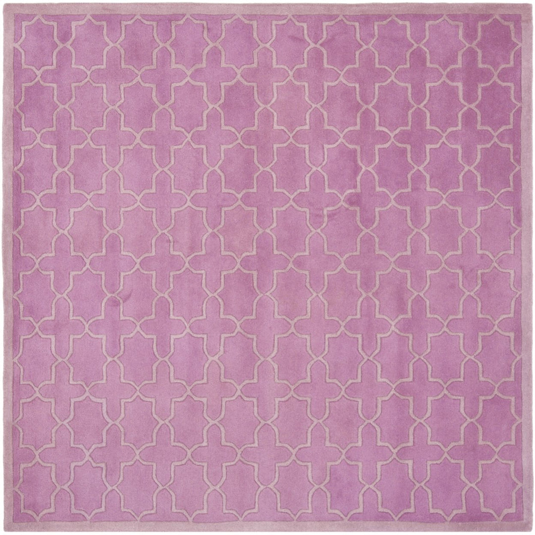 SAFAVIEH Chatham Collection CHT937D Handmade Pink Rug Image 6