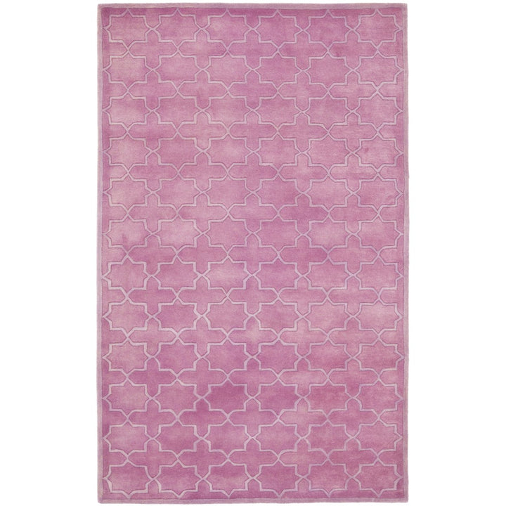 SAFAVIEH Chatham Collection CHT937D Handmade Pink Rug Image 1