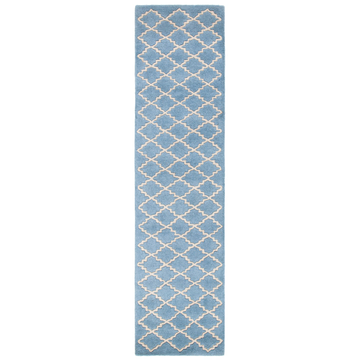 SAFAVIEH Chatham CHT930A Handmade Blue Grey Rug Image 3