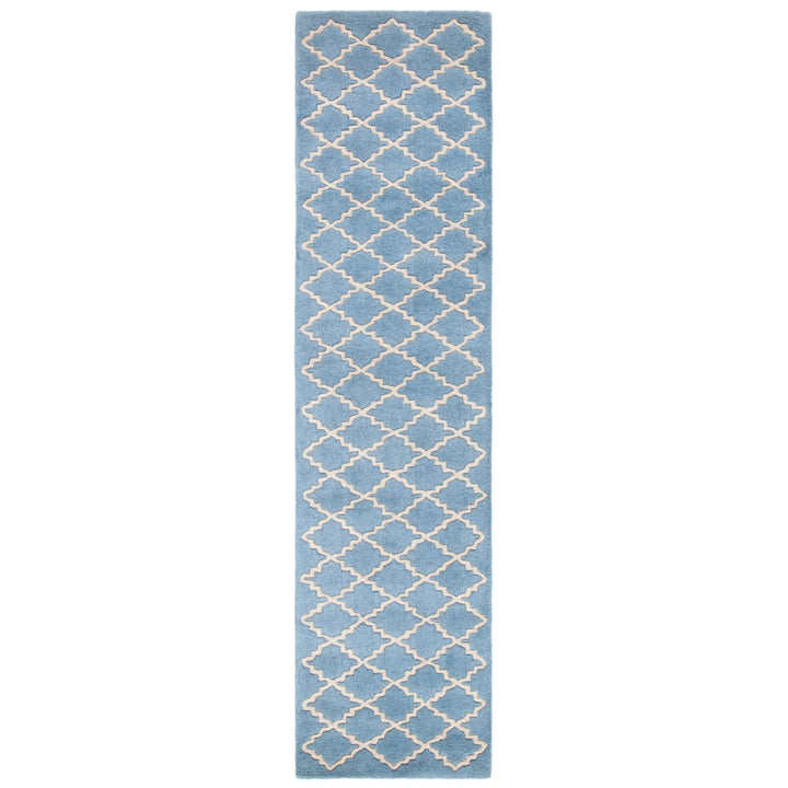 SAFAVIEH Chatham CHT930A Handmade Blue Grey Rug Image 1