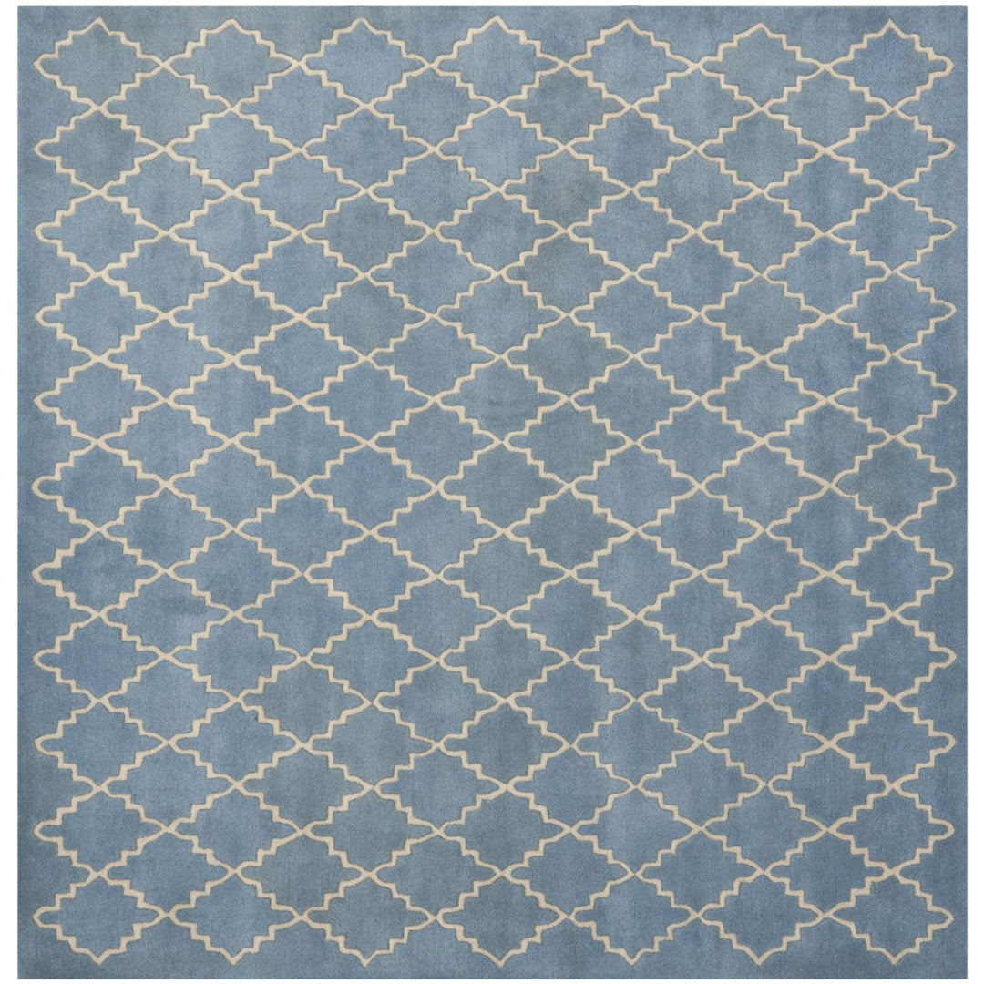 SAFAVIEH Chatham CHT930A Handmade Blue Grey Rug Image 1