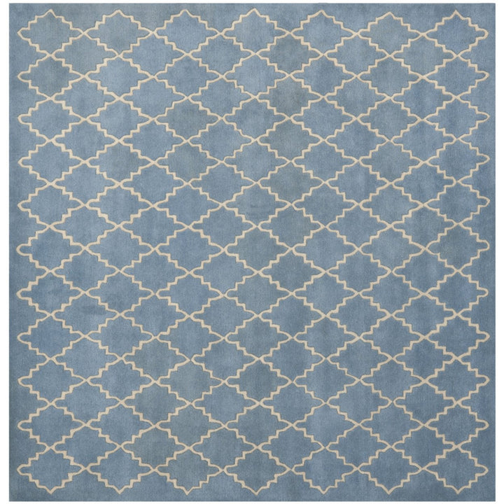 SAFAVIEH Chatham CHT930A Handmade Blue Grey Rug Image 1