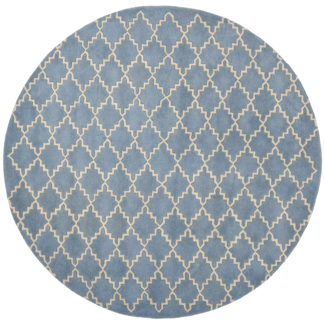 SAFAVIEH Chatham CHT930A Handmade Blue Grey Rug Image 1