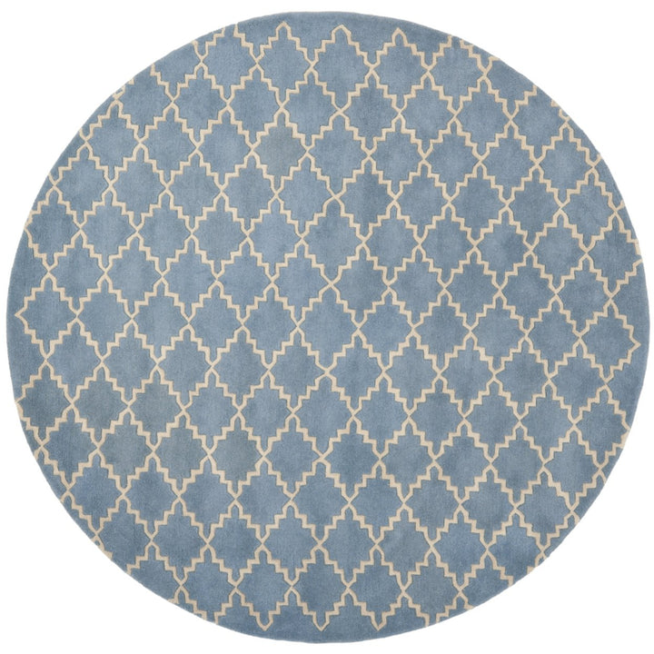 SAFAVIEH Chatham CHT930A Handmade Blue Grey Rug Image 1