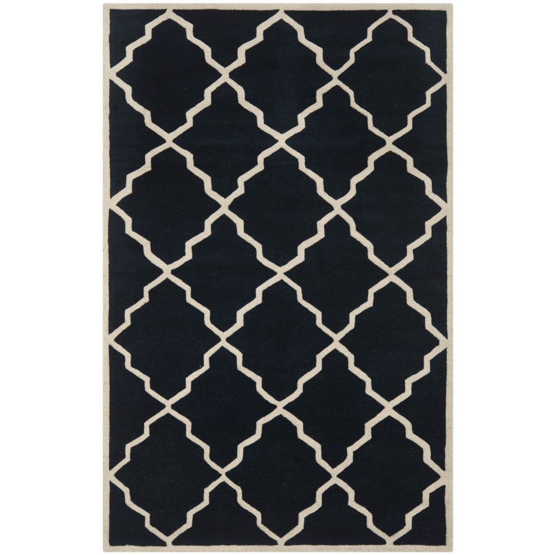 SAFAVIEH Chatham CHT940J Handmade Dark Blue Rug Image 5