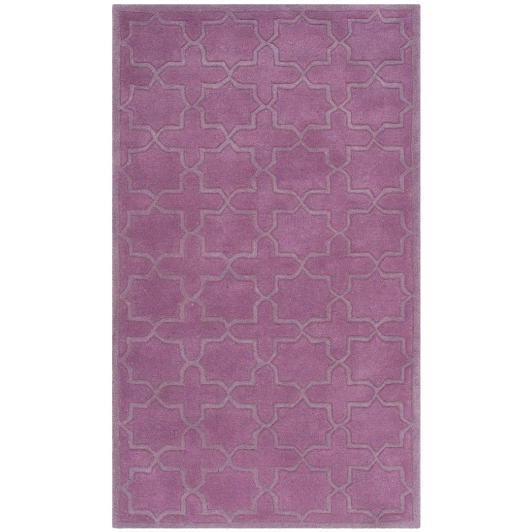 SAFAVIEH Chatham CHT940D Handmade Dark Pink Rug Image 9