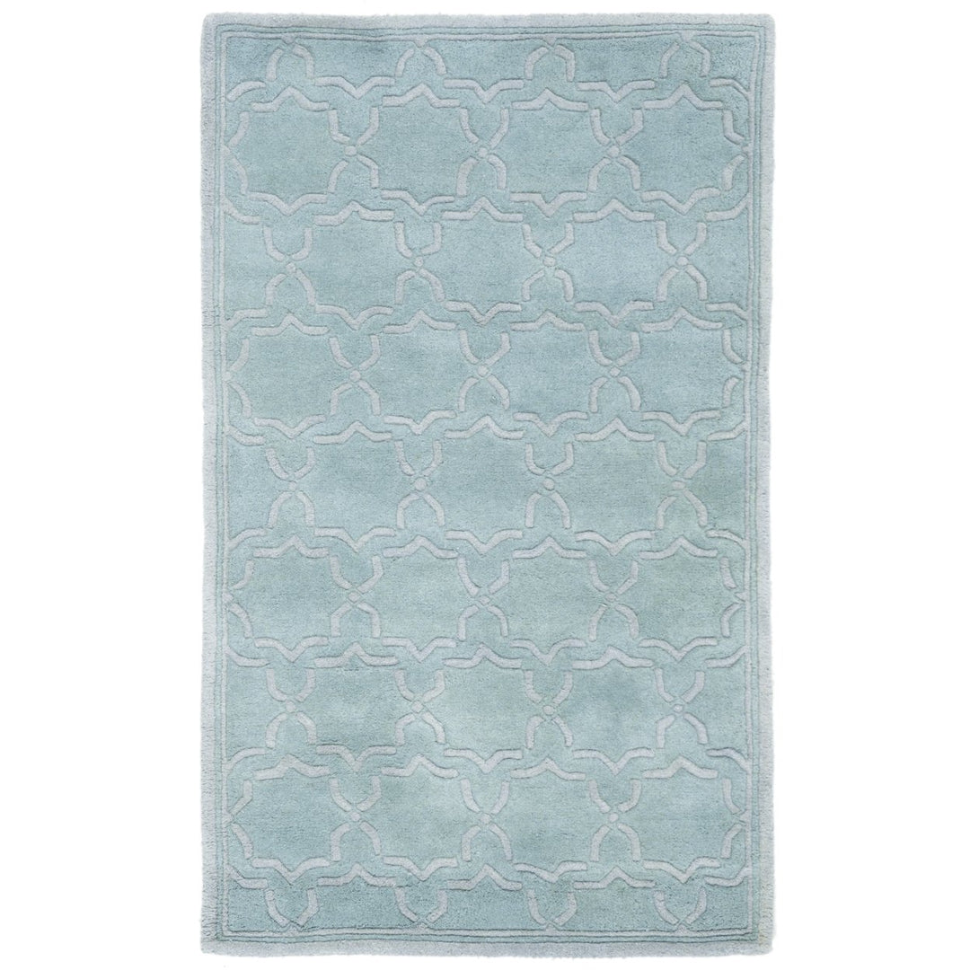 SAFAVIEH Chatham Collection CHT942G Handmade Grey Rug Image 4