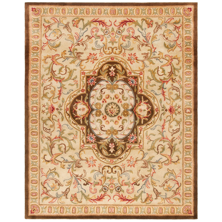 SAFAVIEH Classic CL220A Handmade Beige / Olive Rug Image 1