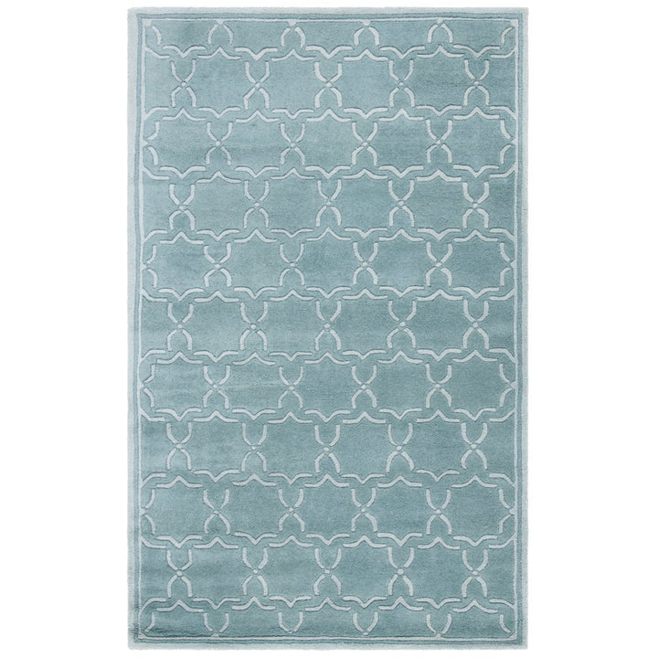 SAFAVIEH Chatham Collection CHT942G Handmade Grey Rug Image 1