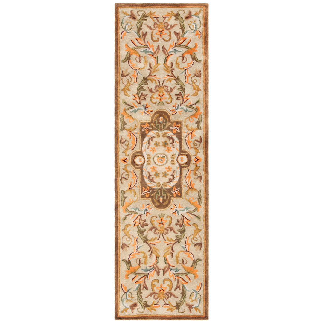 SAFAVIEH Classic CL220A Handmade Beige / Olive Rug Image 3