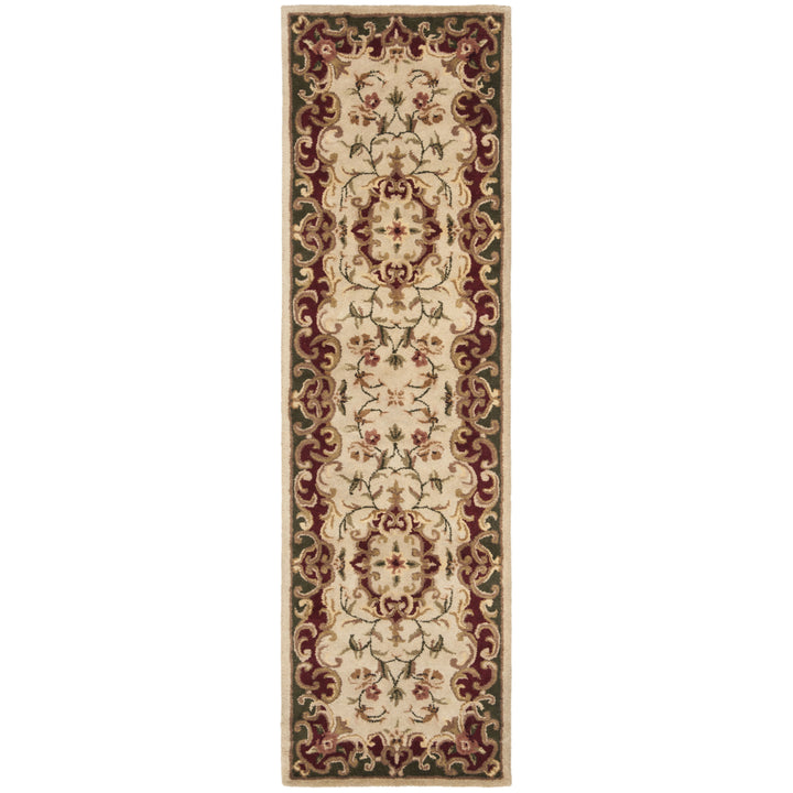 SAFAVIEH Classic CL234C Handmade Ivory / Green Rug Image 3