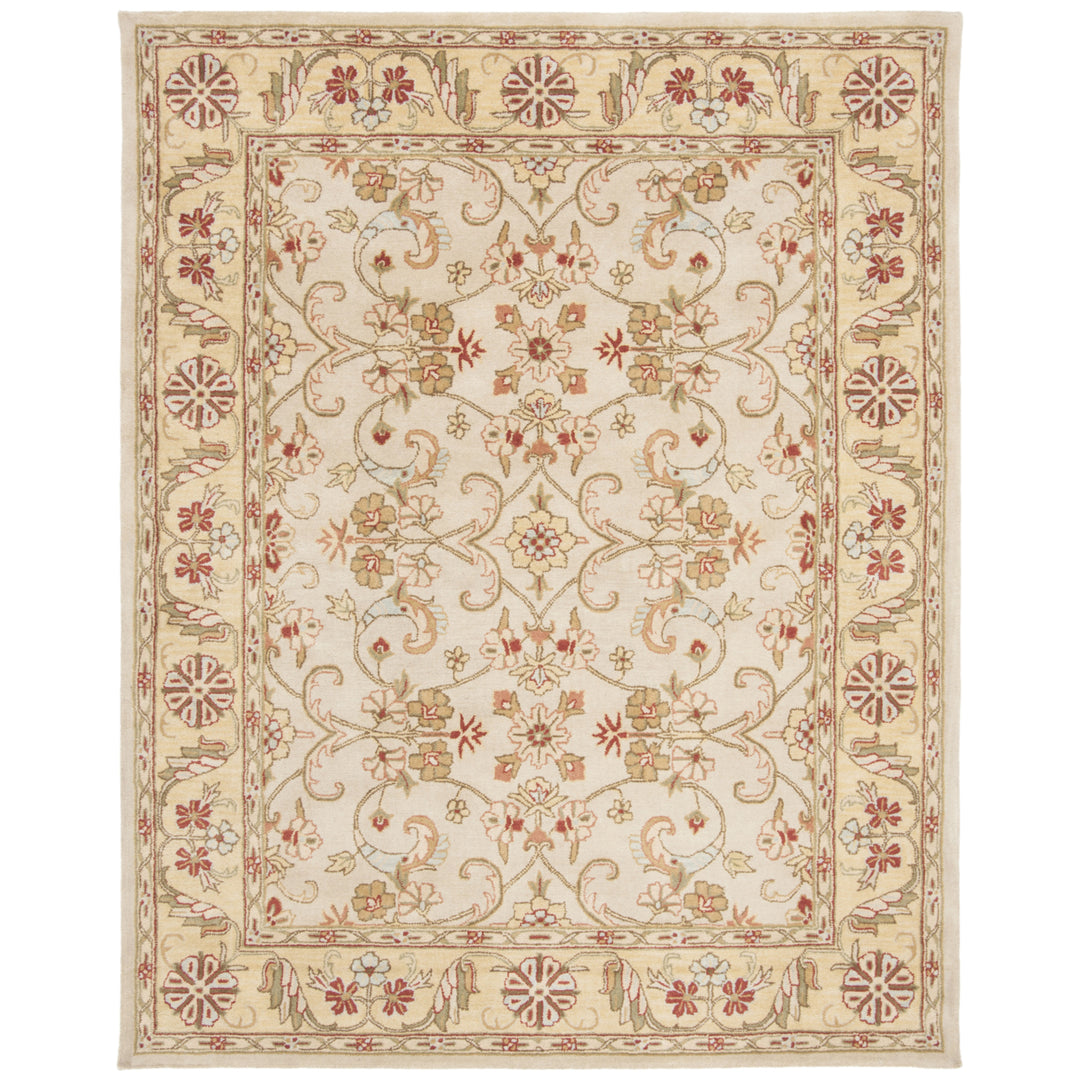 SAFAVIEH Classic CL234B Handmade Gold / Cola Rug Image 1