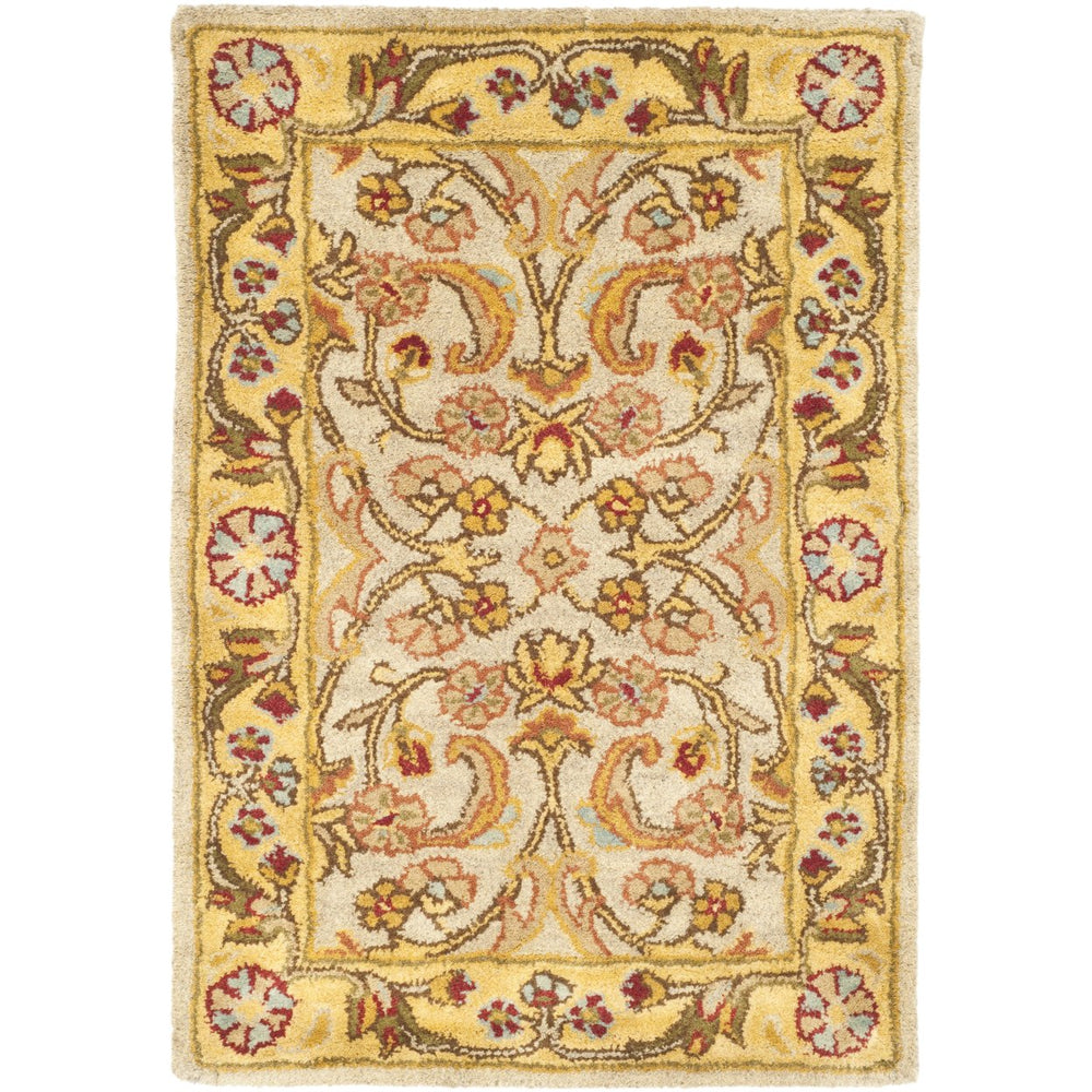 SAFAVIEH Classic CL234B Handmade Gold / Cola Rug Image 2