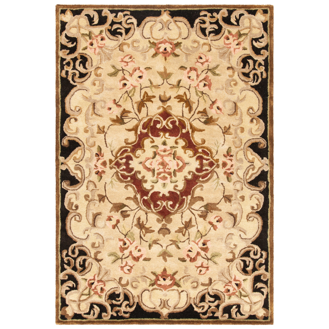 SAFAVIEH Classic CL234B Handmade Gold / Cola Rug Image 5