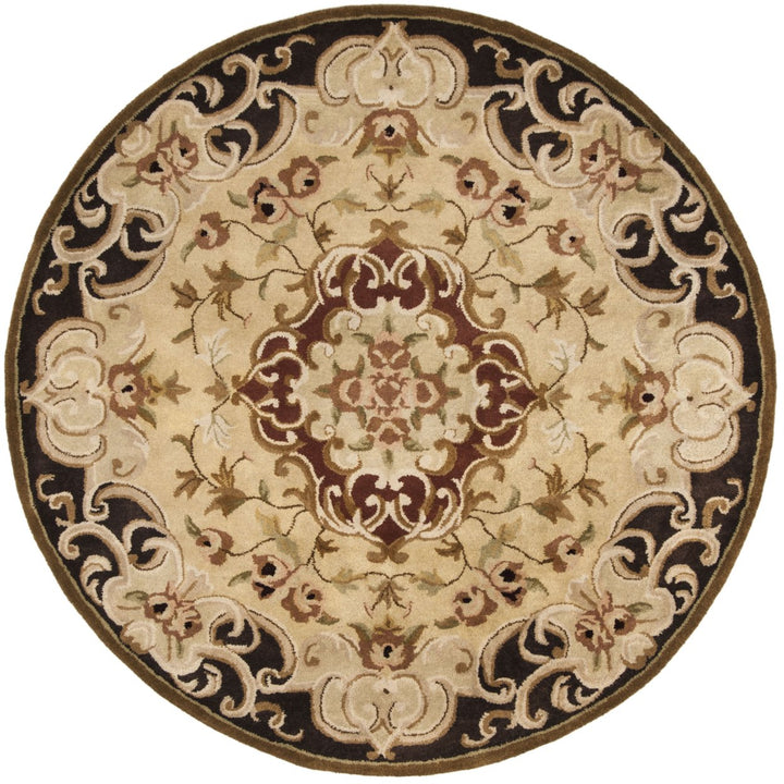 SAFAVIEH Classic CL234B Handmade Gold / Cola Rug Image 1