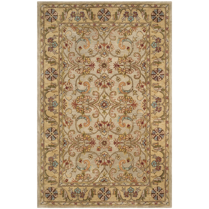 SAFAVIEH Classic CL234B Handmade Gold / Cola Rug Image 8