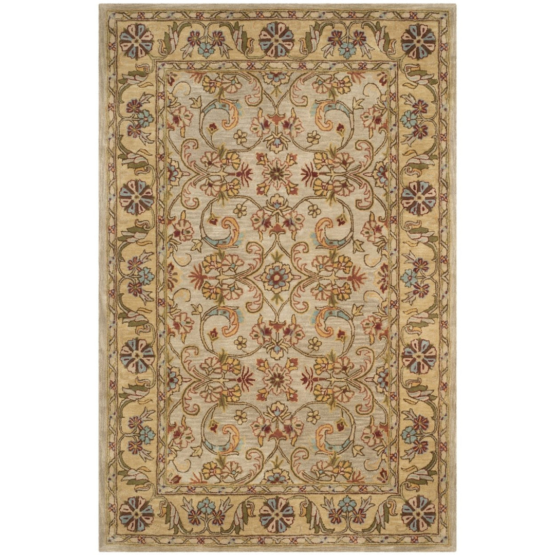 SAFAVIEH Classic CL234B Handmade Gold / Cola Rug Image 1