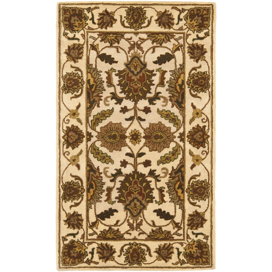 SAFAVIEH Classic CL239A Handmade Camel / Camel Rug Image 1