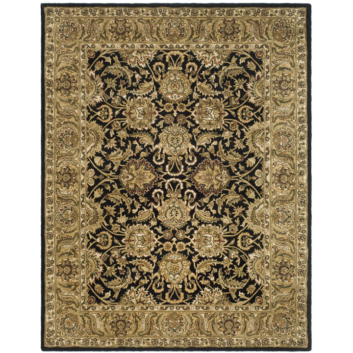 SAFAVIEH Classic CL252A Handmade Black / Gold Rug Image 1