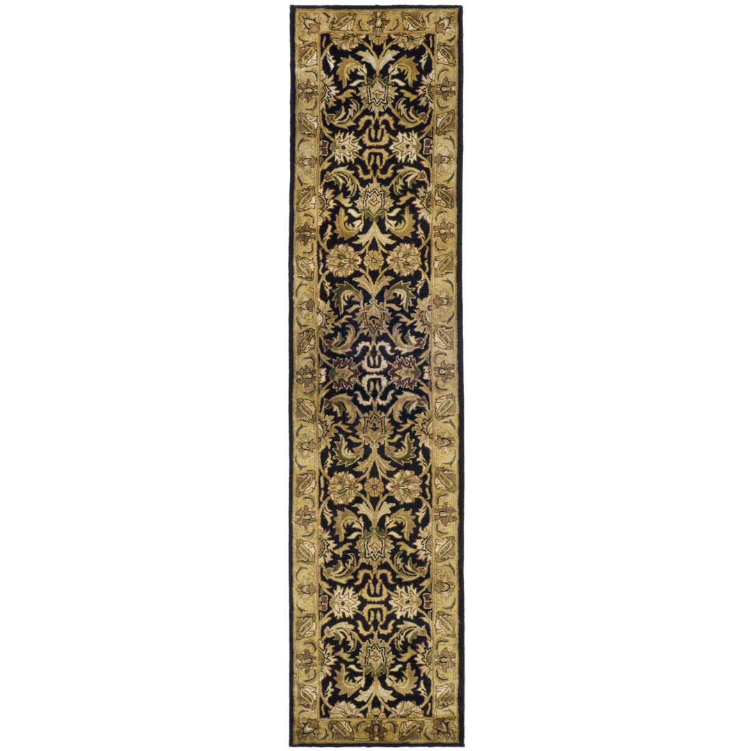 SAFAVIEH Classic CL252A Handmade Black / Gold Rug Image 3