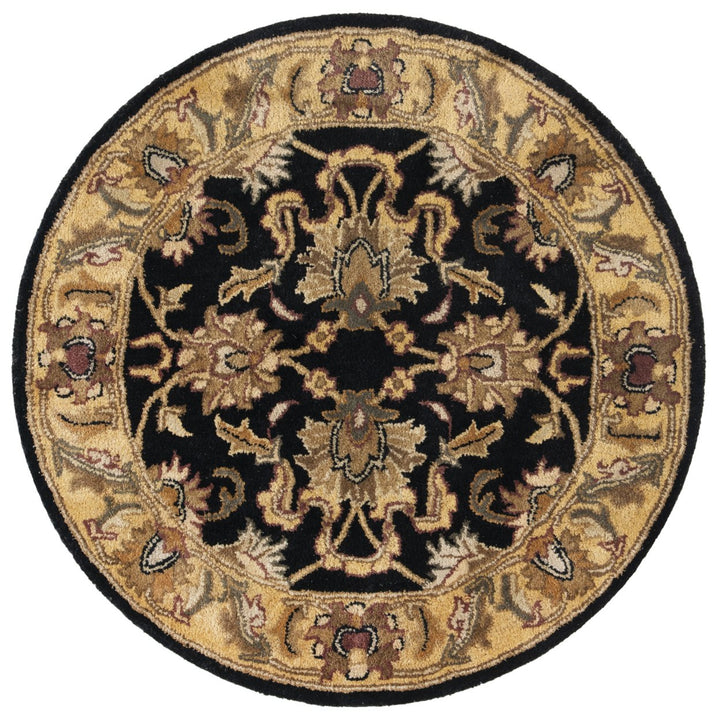 SAFAVIEH Classic CL252A Handmade Black / Gold Rug Image 7