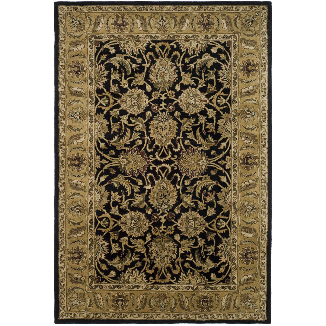 SAFAVIEH Classic CL252A Handmade Black / Gold Rug Image 9