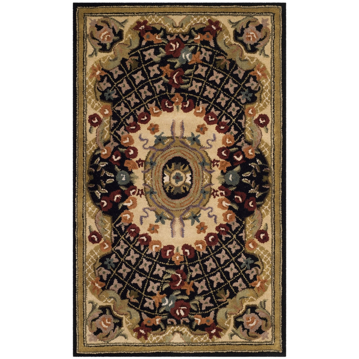 SAFAVIEH Classic CL304A Handmade Black / Gold Rug Image 8