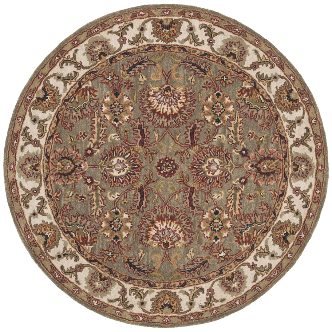 SAFAVIEH Classic CL359B Handmade Celadon / Ivory Rug Image 4