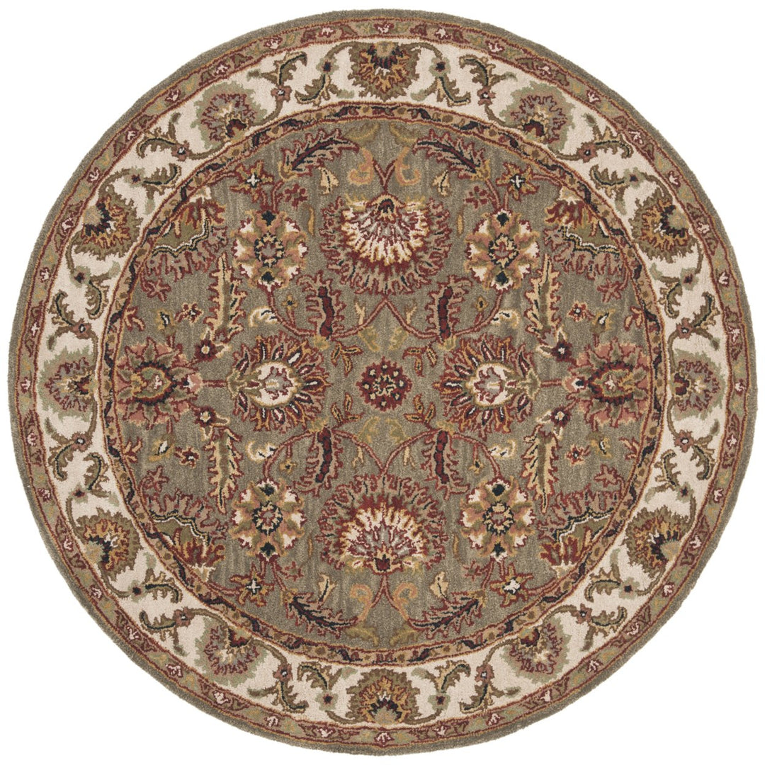 SAFAVIEH Classic CL359B Handmade Celadon / Ivory Rug Image 1