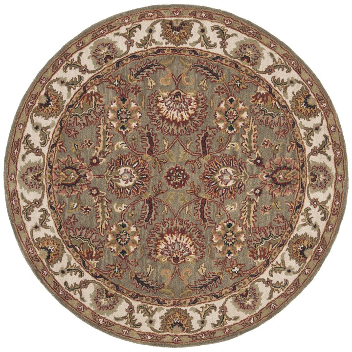 SAFAVIEH Classic CL359B Handmade Celadon / Ivory Rug Image 1