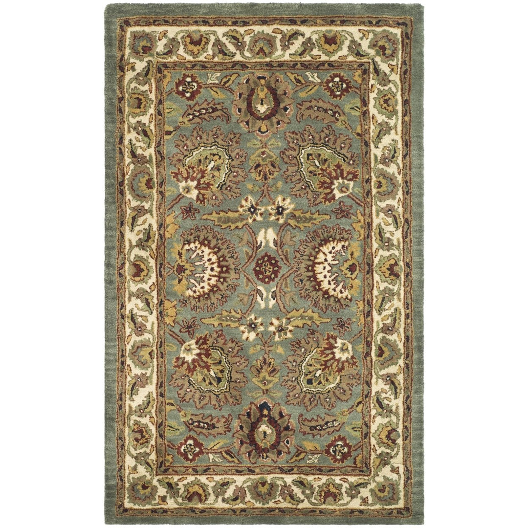 SAFAVIEH Classic CL359B Handmade Celadon / Ivory Rug Image 8