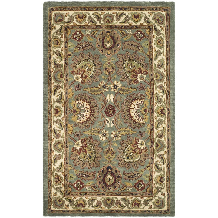 SAFAVIEH Classic CL359B Handmade Celadon / Ivory Rug Image 1