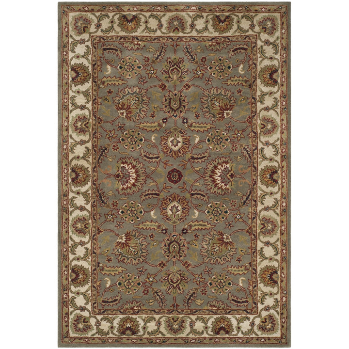 SAFAVIEH Classic CL359B Handmade Celadon / Ivory Rug Image 9