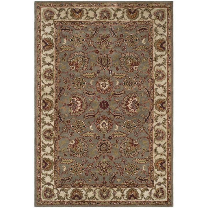 SAFAVIEH Classic CL359B Handmade Celadon / Ivory Rug Image 1