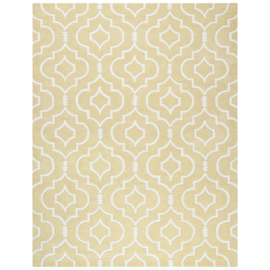 SAFAVIEH Chatham CHT736L Handmade Light Gold / Ivory Rug Image 1