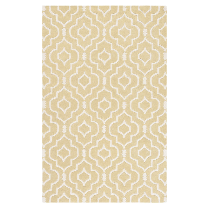 SAFAVIEH Chatham CHT736L Handmade Light Gold / Ivory Rug Image 11