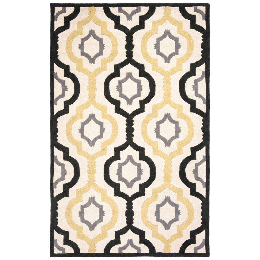 SAFAVIEH Chatham CHT747A Handmade Ivory / Multi Rug Image 7